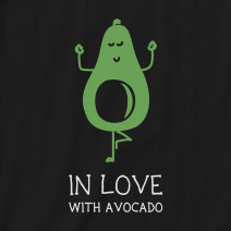 Фартук "In love with avocado"